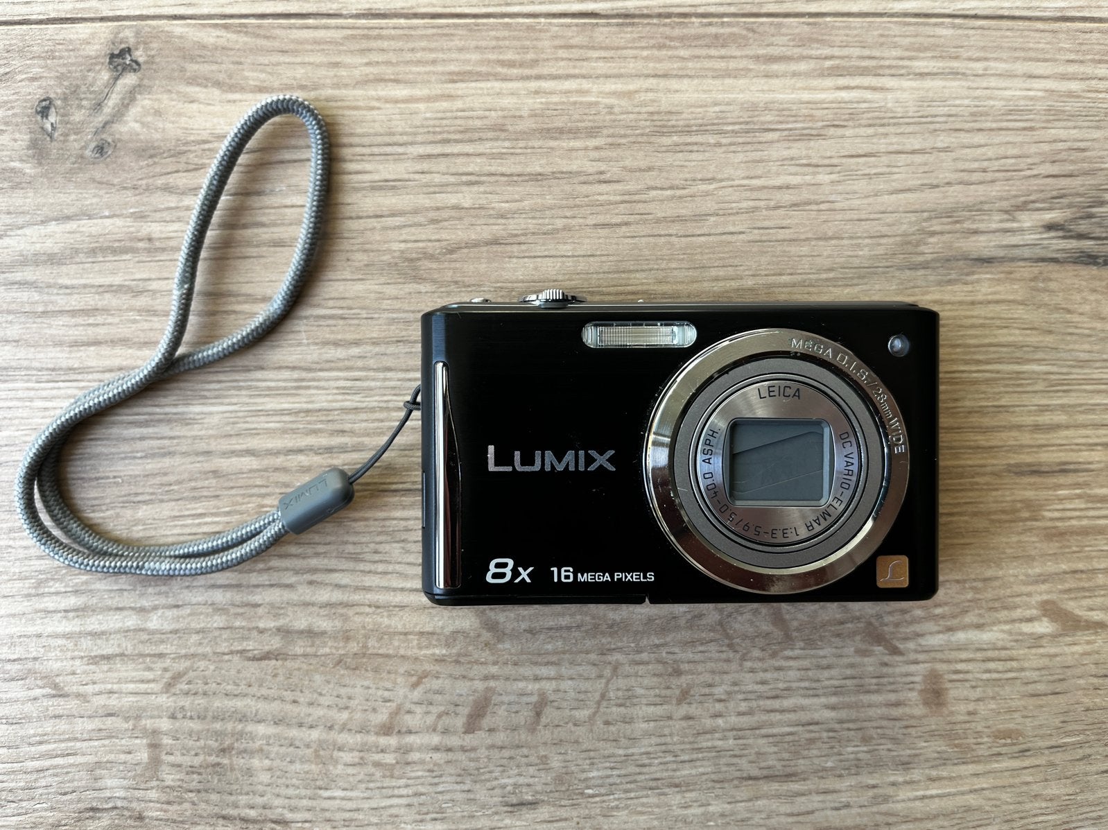Panasonic Lumix DMC-FS35 Compactcamera - Zwart, Panasonic, Draagriem, Beeldstabilisatie, 16 megapixels