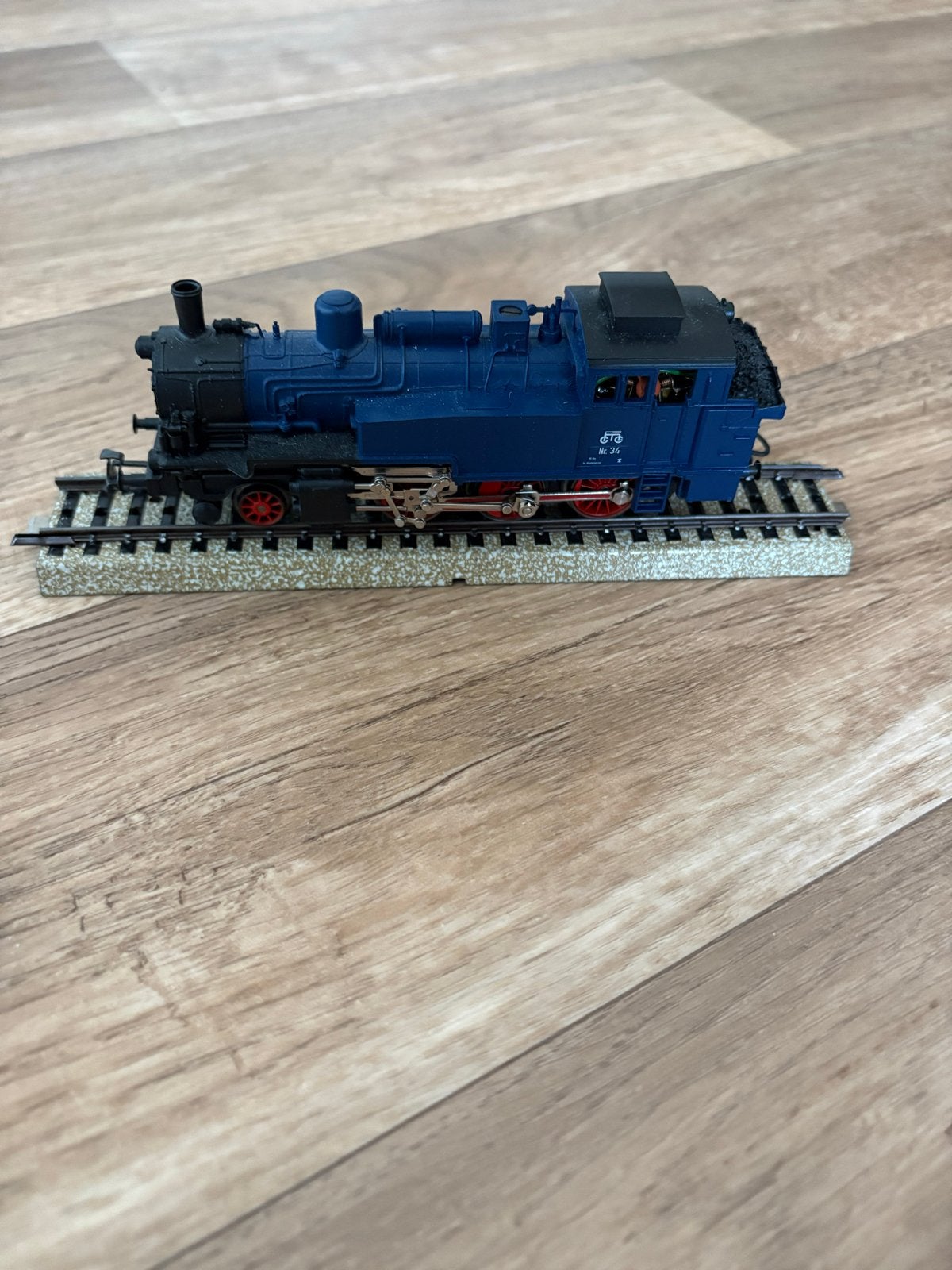 Märklin Analoge Locomotief - Blauw (Gebruikt), Wisselstroom, Gebruikt, Locomotief, Ophalen of Verzenden