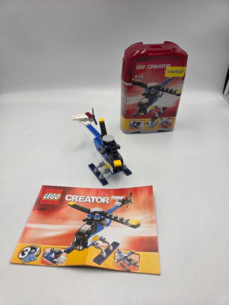 Lego Creator 5864 Mini Helicopter, Compleet, Lego, Ophalen of Verzenden, Zo goed als nieuw