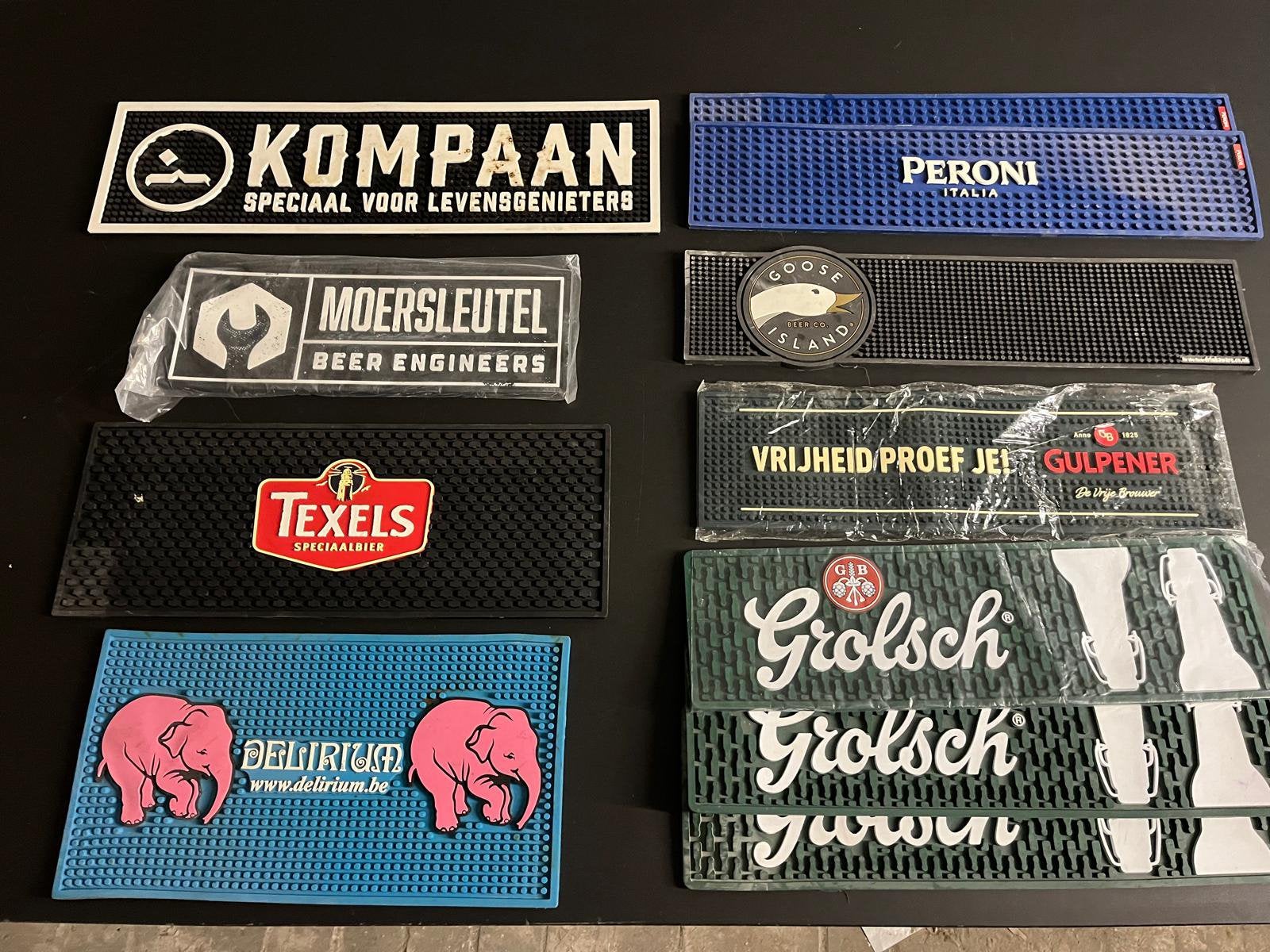 Barmatten / bier matten, Ophalen, Zo goed als nieuw, Overige merken
