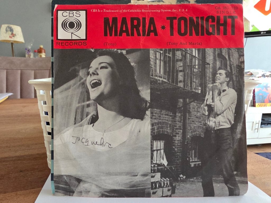 7" Single West Side Story - Maria / Tonight, Cd's en Dvd's, Vinyl Singles, Gebruikt, Pop, Overige typen, 7 inch, Ophalen of Verzenden