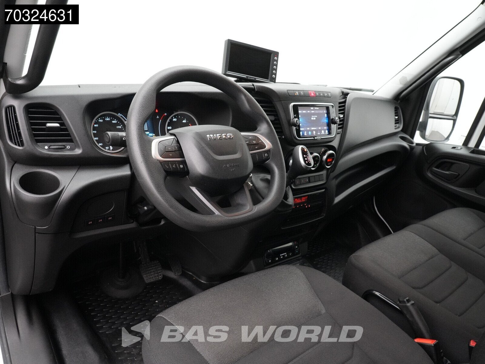 Iveco Daily 72C21 3.0L Automaat Lamberet Laadklep Koelwagen, Automaat, Stof, Gebruikt, Euro 6