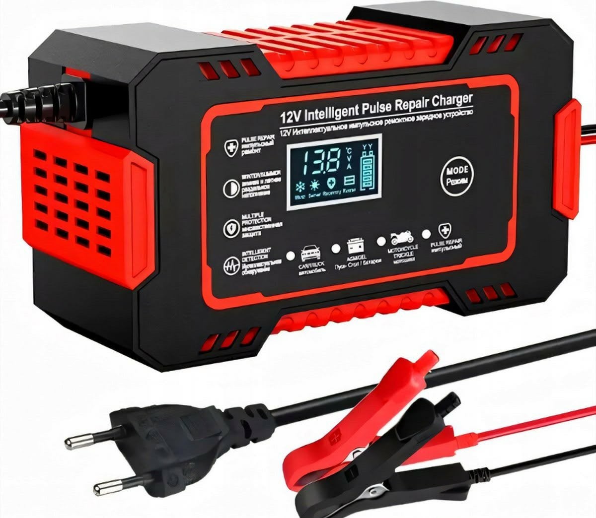 12 v accu oplader voor boot-auto-motor-, Auto-onderdelen, Ophalen of Verzenden, Nieuw