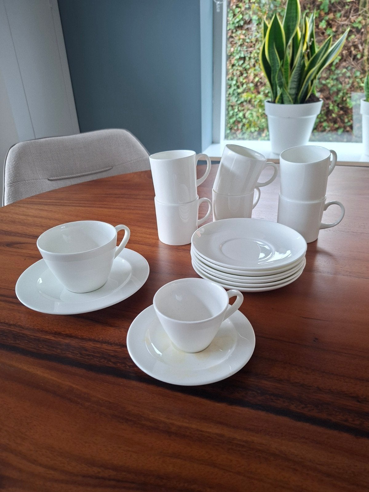wedgewood kopjes en schoteltjes, Ophalen