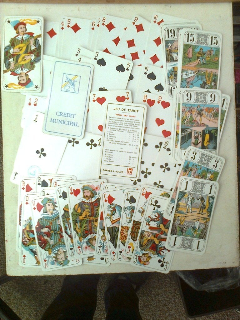 tarot kaartspel w, Verzamelen, Ophalen of Verzenden, Zo goed als nieuw, Speelkaart(en)