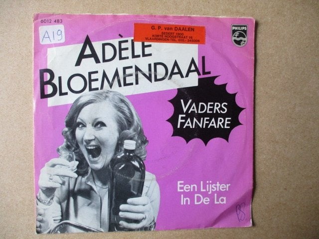 s0042 adele bloemendaal - vaders fanfare, Ophalen, Gebruikt, 7 inch, Overige genres