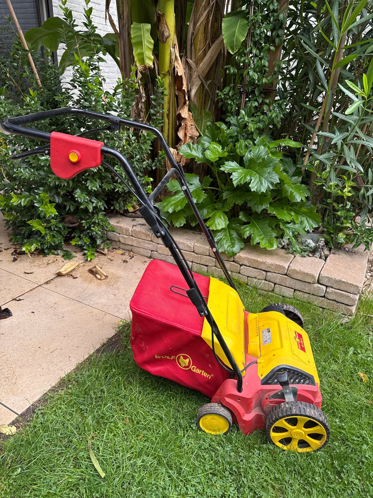 WOLF-Garten VS 302 E Elektrische verticuteer met Opvangzak, Ophalen, Gebruikt, Elektrisch