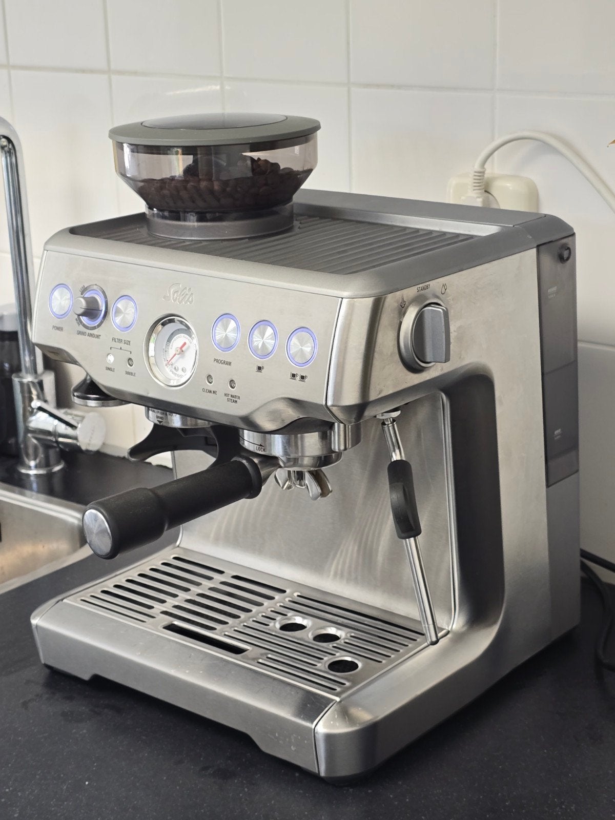 Solis Barista Perfetta Plus Espressomachine met bonenmaler