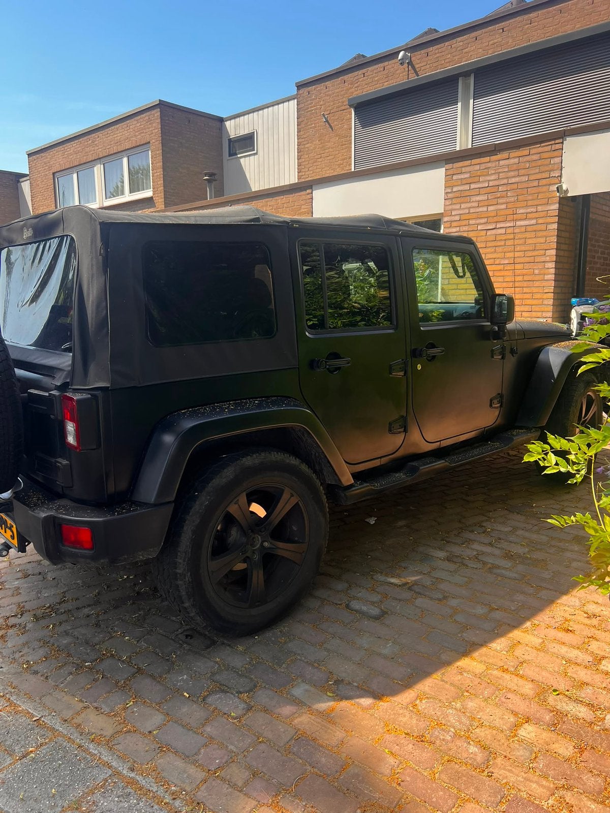 Softtop jeep wrangler 2007-2018 (4deurs) van Bestop, Auto-onderdelen, Gebruikt, Ophalen, Jeep, Voor