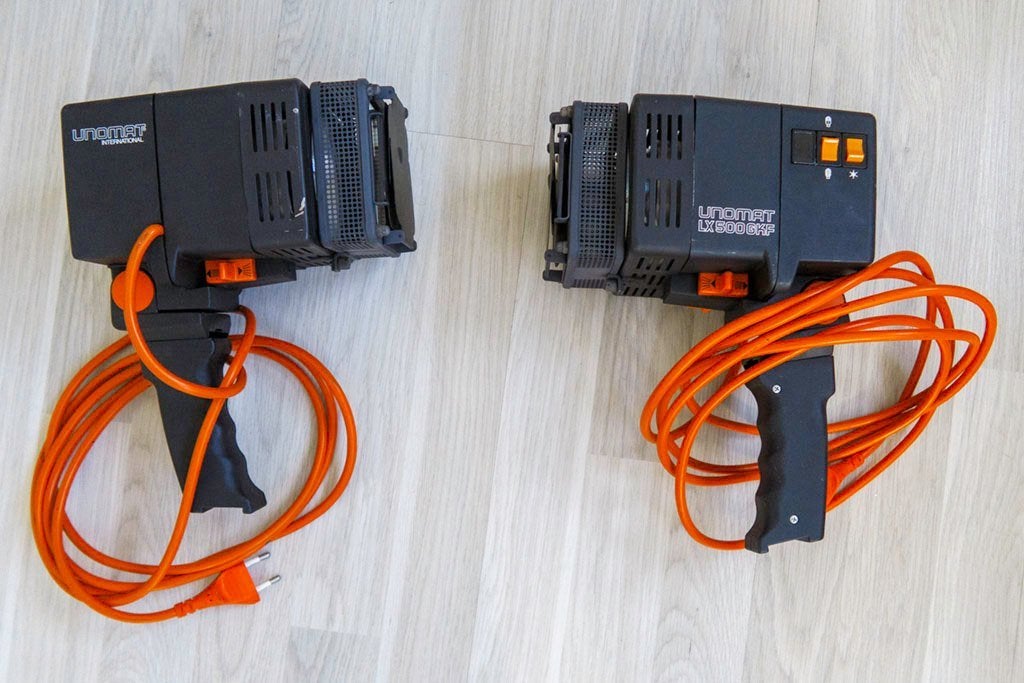 Videolampen Unomax International LX500GKF, Audio, Tv en Foto, Fotografie | Fotostudio en Toebehoren, Ophalen, Gebruikt, Verstelbaar