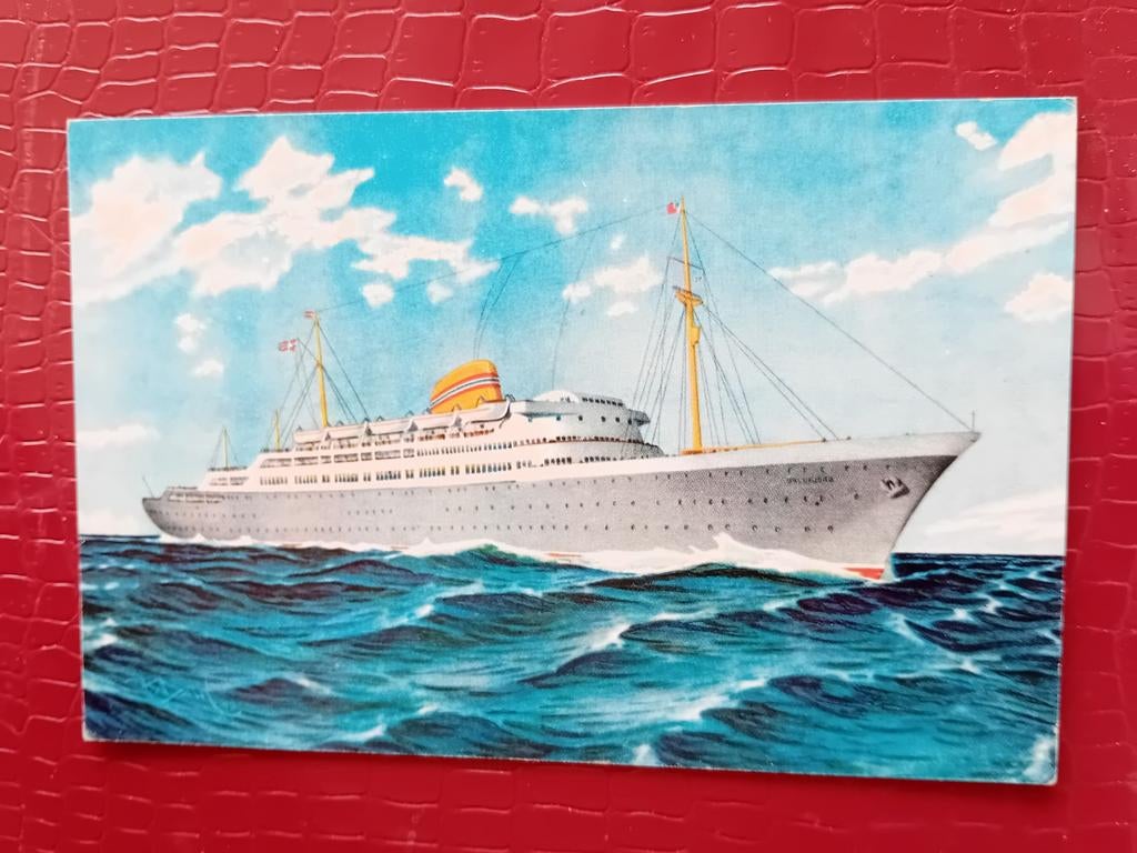 Ansichtkaart n.s. Oslofjord, Ophalen of Verzenden, Zo goed als nieuw, Kaart, Foto of Prent