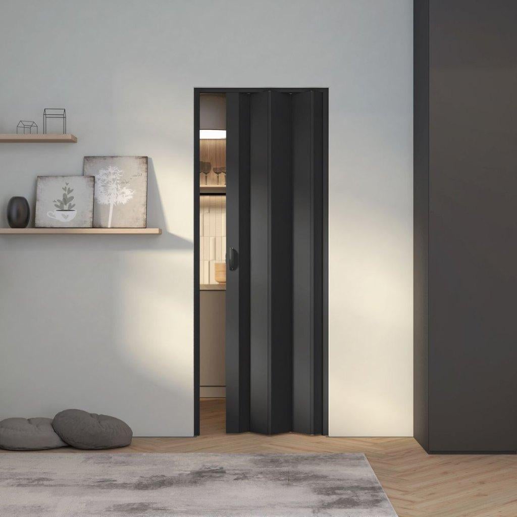 NU! Balci Adam vouwdeur in kleur zwart BxH 83x214 cm OP=OP!!, 200 cm of meer, Nieuw, Zwart, 50 tot 100 cm