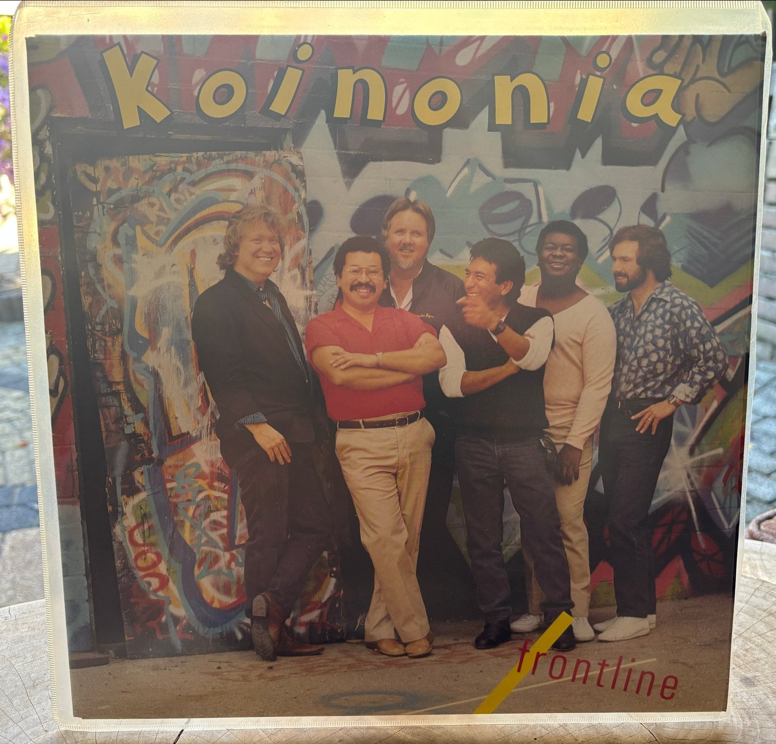 Koinonia - Frontline (Vinyl LP, 1986) - Zeer Goede Staat!, LP, Gebruikt, Jazz-fusion, Ophalen of Verzenden