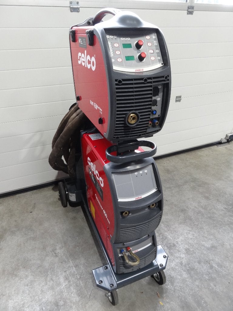 Mig/Mag lasapparaat Selco Quasar 400 MSE Watergekoeld, Doe-het-zelf en Verbouw, Ophalen of Verzenden, Zo goed als nieuw, 250 ampère of meer