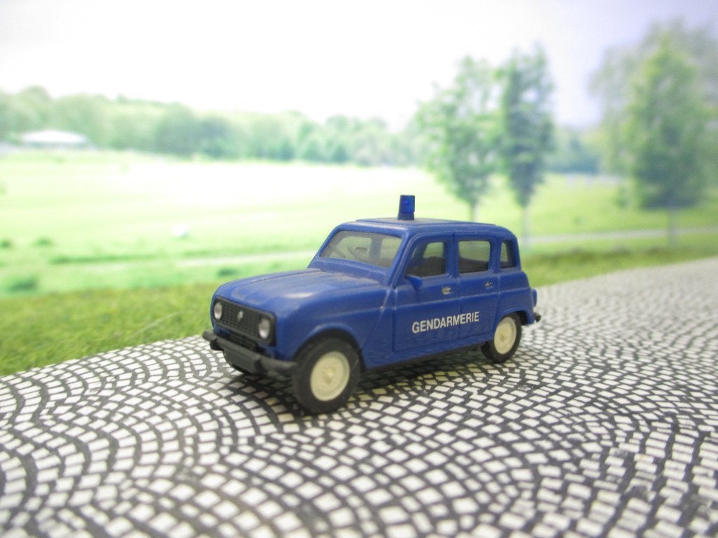Renault R4 - BRIMA ( Herpa ) GENDARMERIE / Politie België, Hobby en Vrije tijd, Ophalen of Verzenden, Zo goed als nieuw, Auto