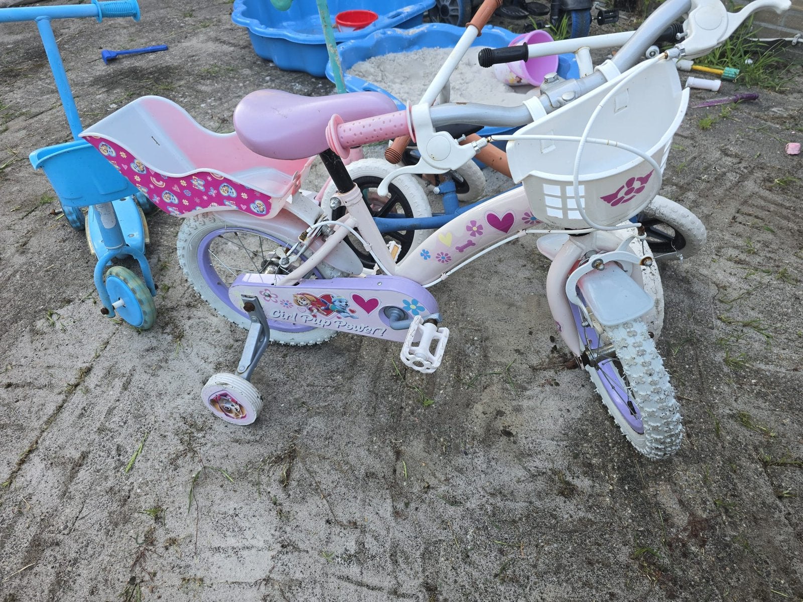 Kinder fietsen en steps, Ophalen, Gebruikt