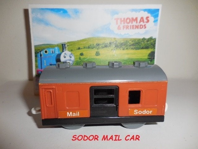 Trackmaster Thomas de Trein, Sodor Mail, Kinderen en Baby's, Speelgoed | Thomas de Trein, Ophalen of Verzenden, Gebruikt