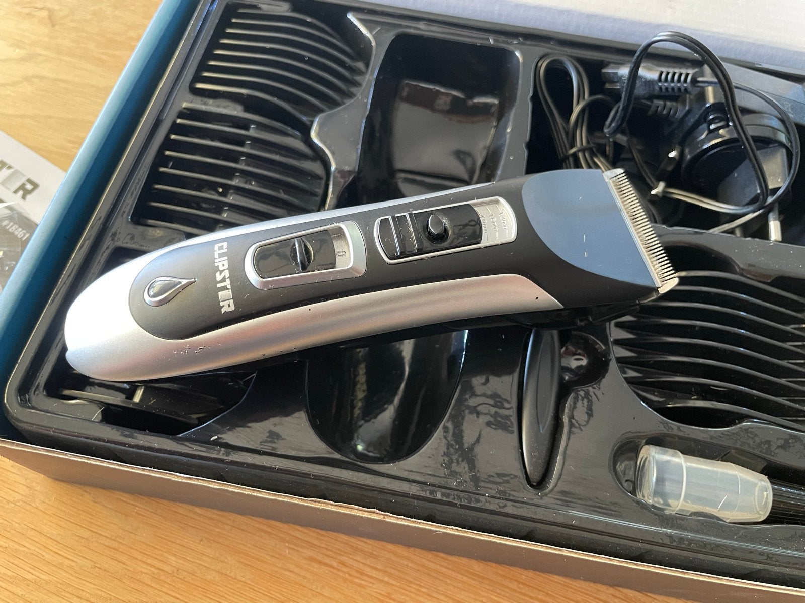 Clipster Dropix Tondeuse - 1x gebruikt, Ophalen of Verzenden, Zo goed als nieuw, Scheren en Epileren