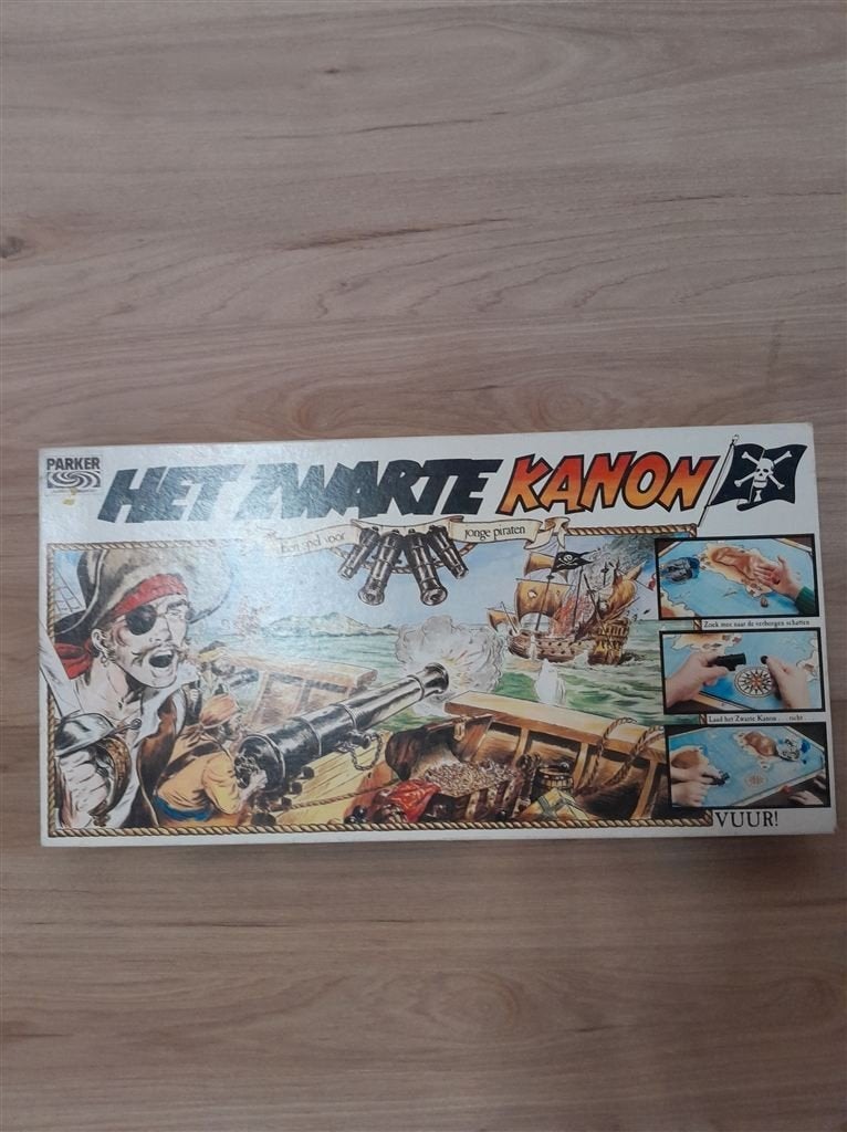 Het zwarte kanon - s5172, Verzenden, Zo goed als nieuw