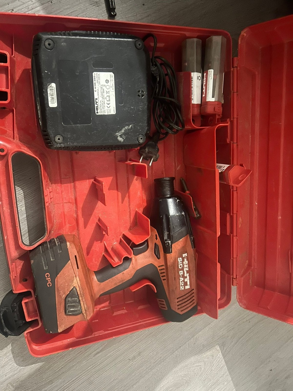 Hilti slagschroefmachine, Ophalen, Gebruikt, Boor- en Schroefmachine