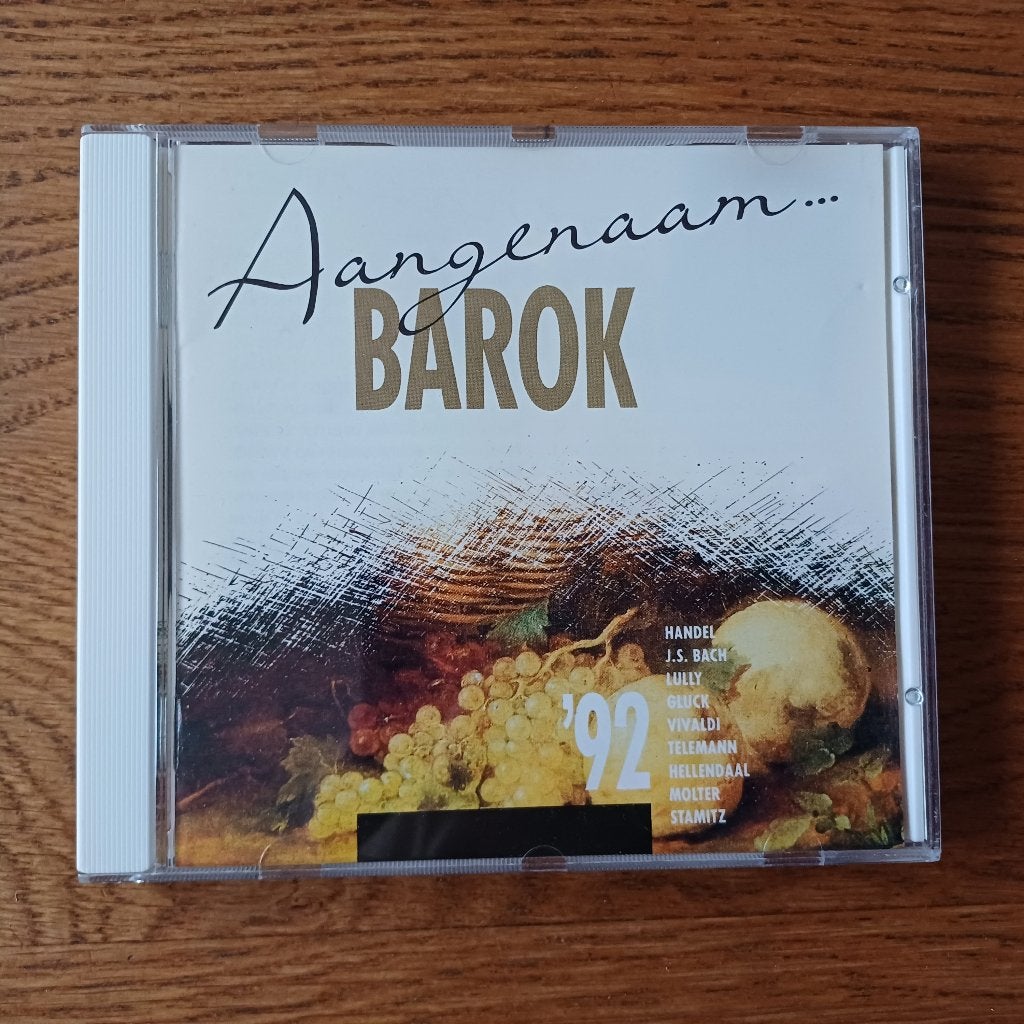 Aangenaam... Barok 1992, Gebruikt, Overige componisten, Inclusief doosje, Ophalen of Verzenden