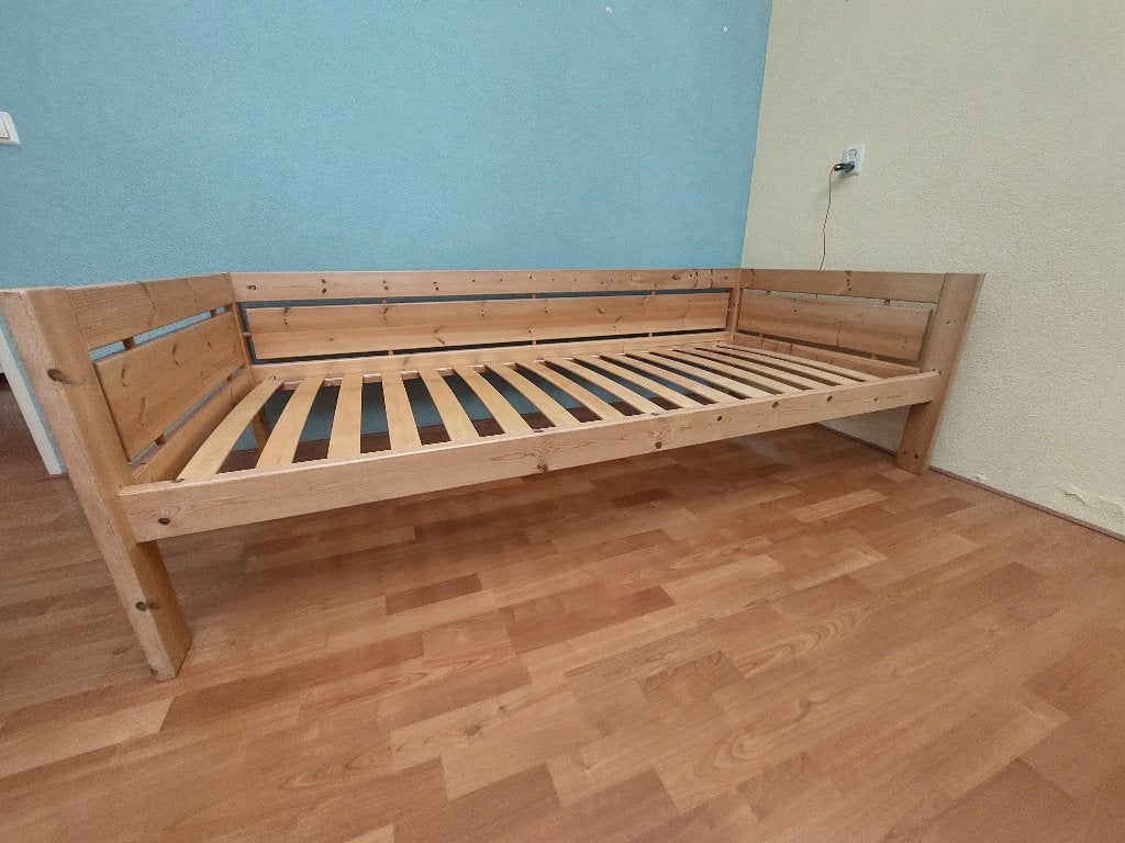 2 persoonsbed., Ophalen, Gebruikt, Overige kleuren, Onderschrift bed