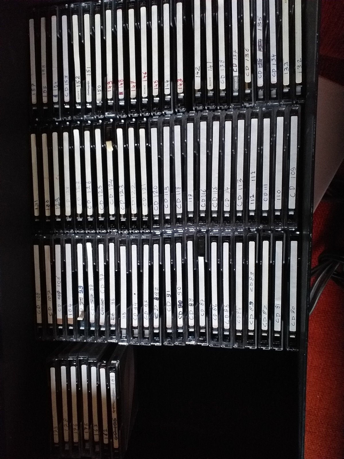 76 minidisc's, Ophalen of Verzenden