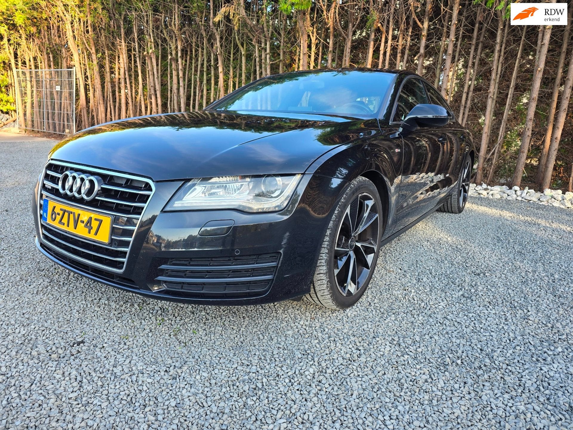 Audi A7 Sportback 2.8 FSI quattro S-Line, Auto's, Euro 5, Gebruikt, Zwart, 2773 cc