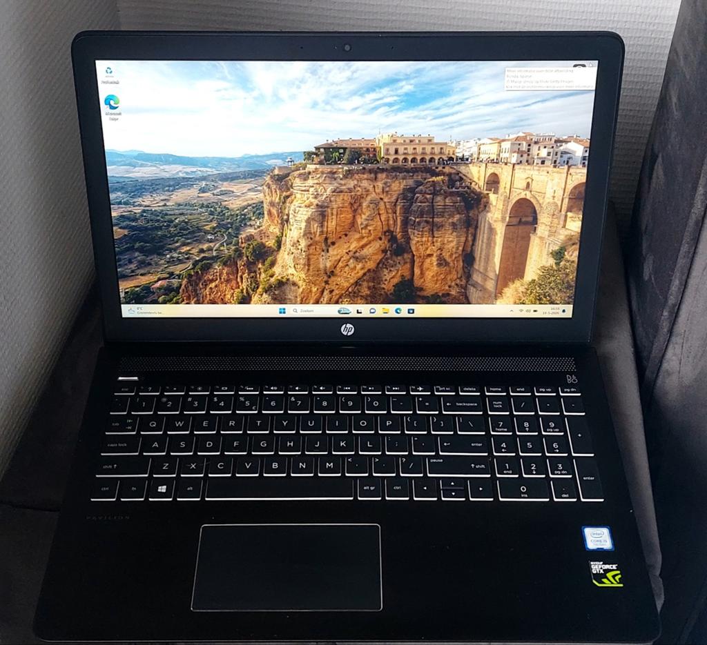 Hp pavilion i5 15 inch Opslag 256 GB SSD, 2 tot 3 Ghz, 8 GB, Ophalen of Verzenden, Gaming