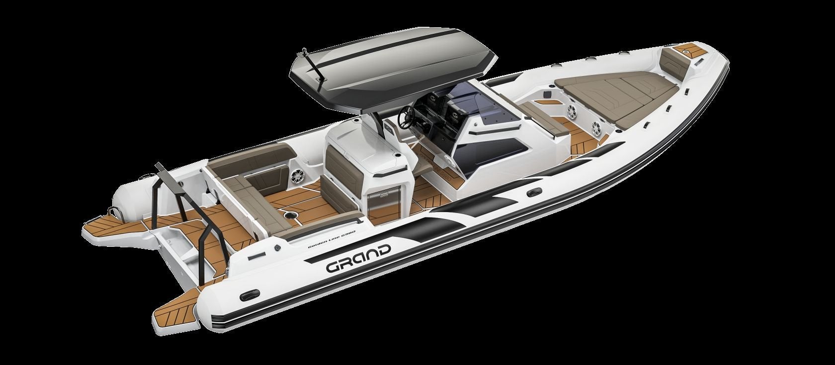 GRAND GL980 Golden Line, Watersport en Boten, Gebruikt, Overige brandstoffen, Grand