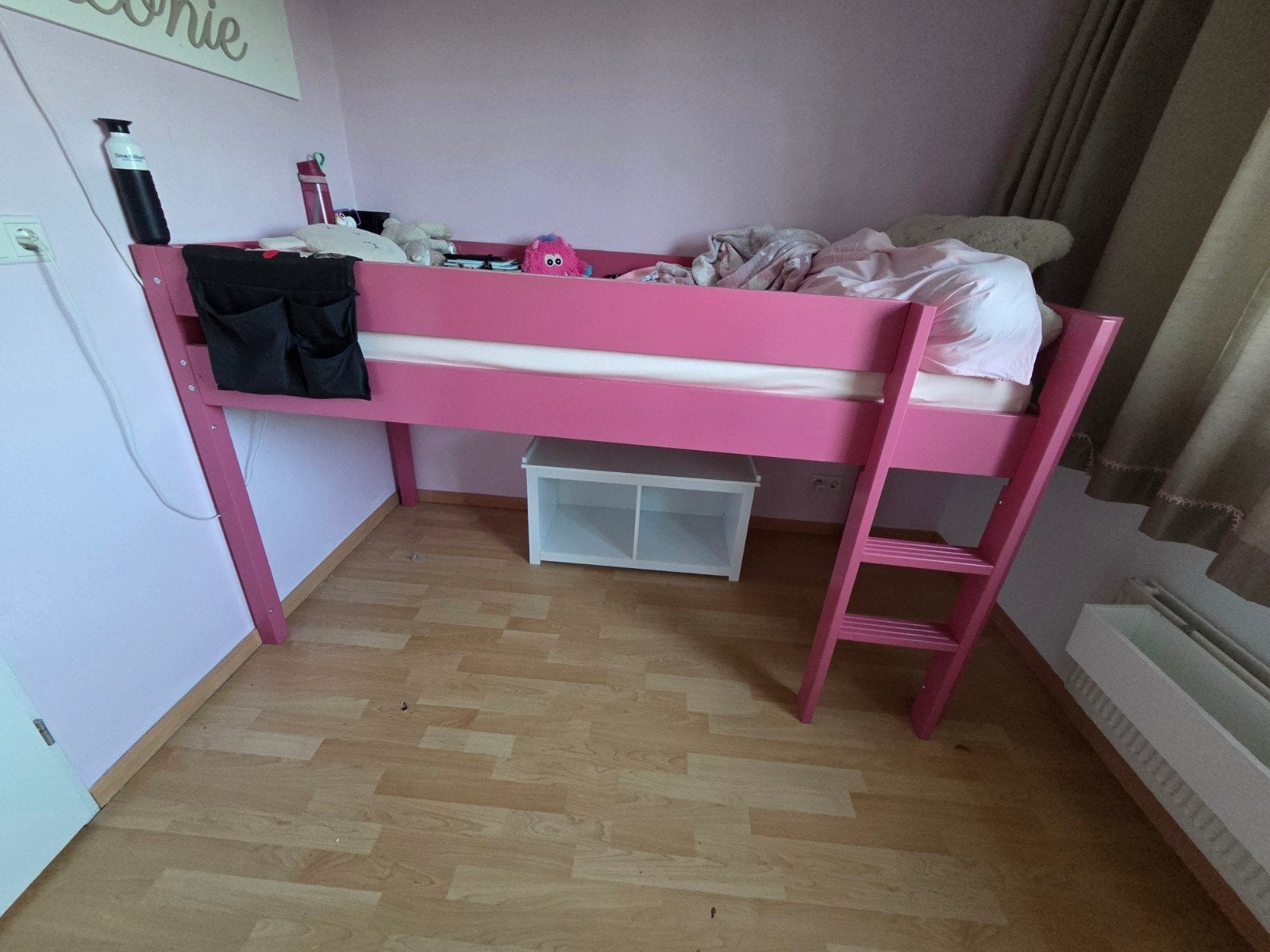 Roze Bopita Hoogslaper Bed 90x200, Ophalen of Verzenden