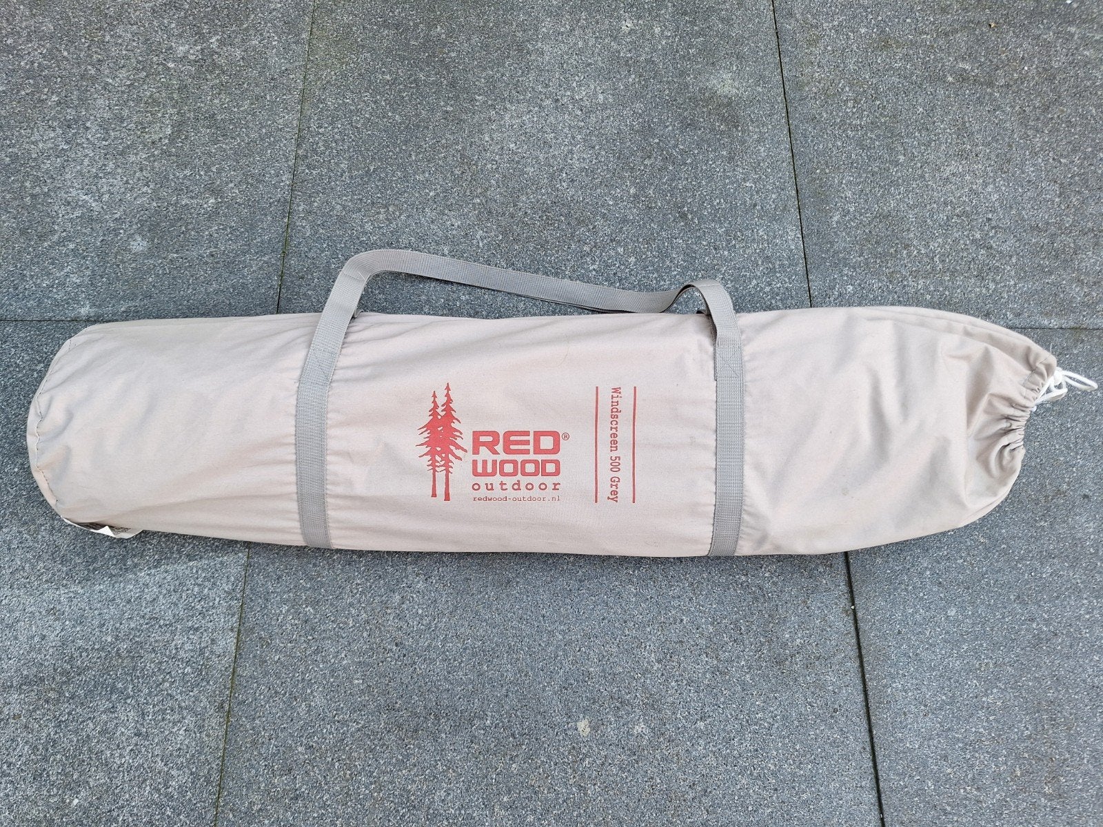 Redwood Outdoor Windscherm 500 Grey - 1x gebruikt, Ophalen, Zo goed als nieuw