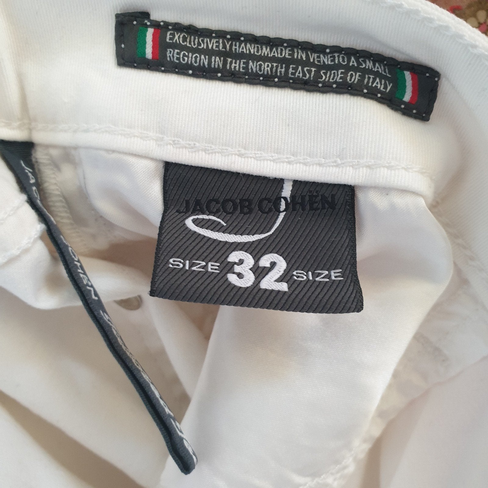 Jacob Cohën – Straight fit jeans met hoge taille |  Nieuw!, Wit, Jacob Cohën, Nieuw, Ophalen of Verzenden