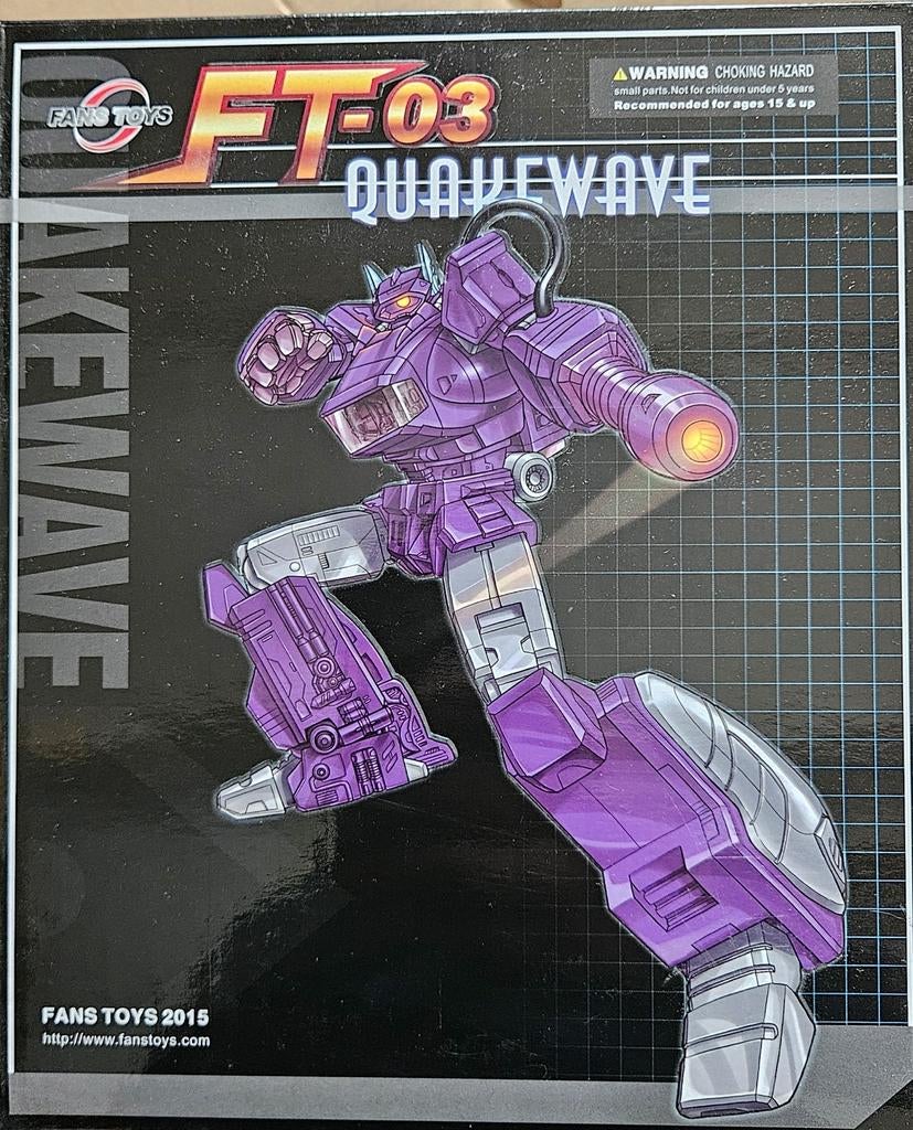 Fans Toys FT-03 Quakewave tweede uitgave, Verzamelen, G1, Ophalen of Verzenden, Nieuw