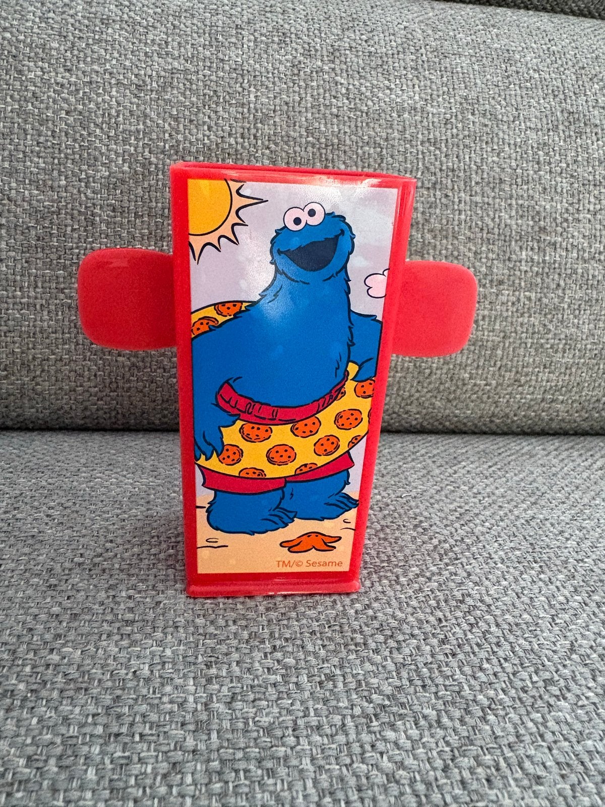 DrinkPakjeshouder Koekiemonster Sesamstraat, Ophalen of Verzenden, Gebruikt