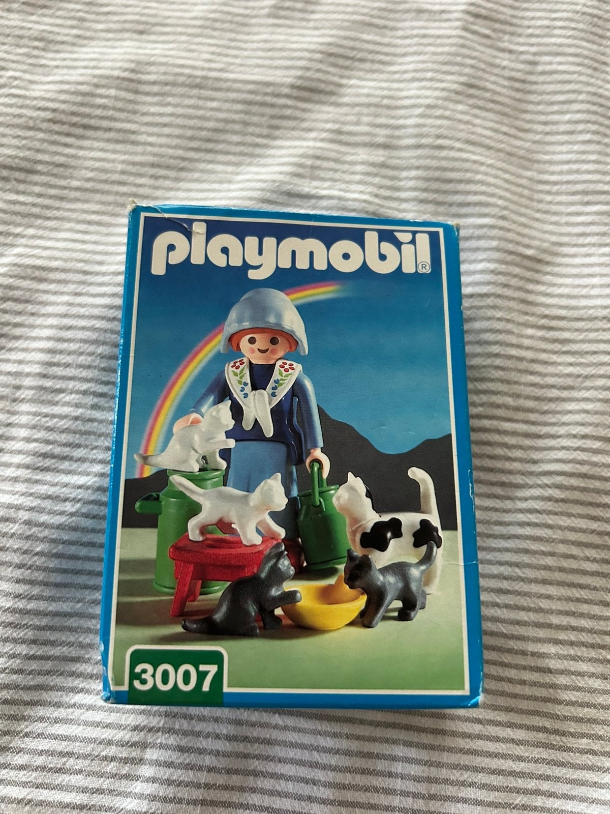 Playmobil 3007 boerin met katten, Verzamelen, Ophalen of Verzenden, Zo goed als nieuw