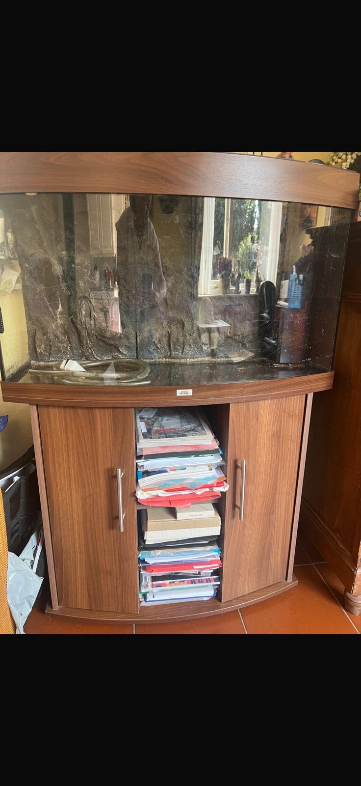 Juwel vision 180, Dieren en Toebehoren, Ophalen, Gebruikt, Inclusief toebehoren, Leeg aquarium