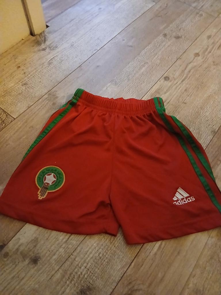 Adidas Marokko Voetbalbroekje - Maat 9, Adidas, Overige typen, Ophalen of Verzenden, Maat 34 (XS) of kleiner