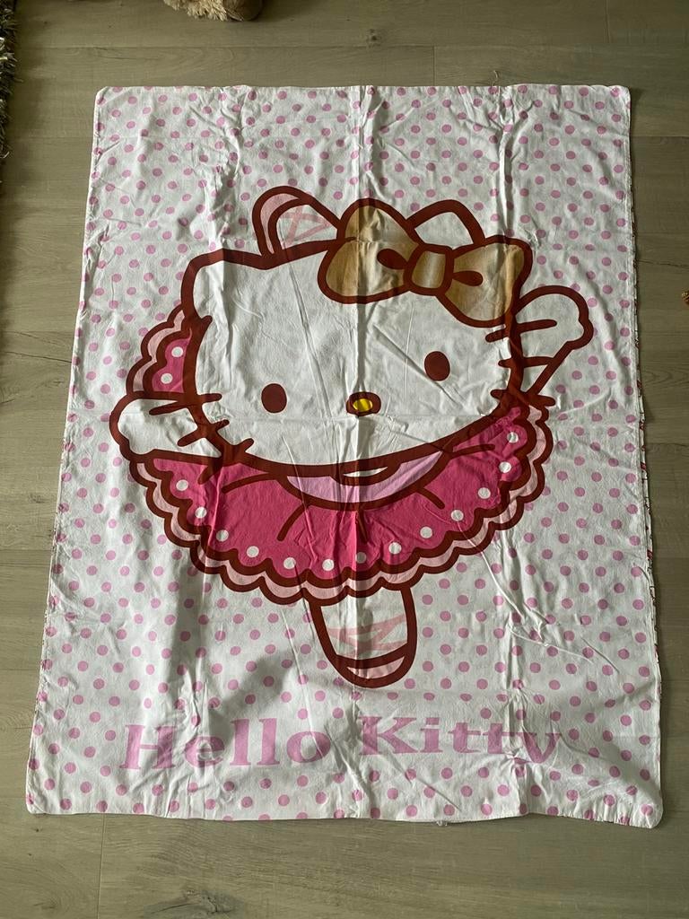 Hello kitty dekbedovertrek, Meisje, Dekbedovertrek, Ophalen of Verzenden, Zo goed als nieuw