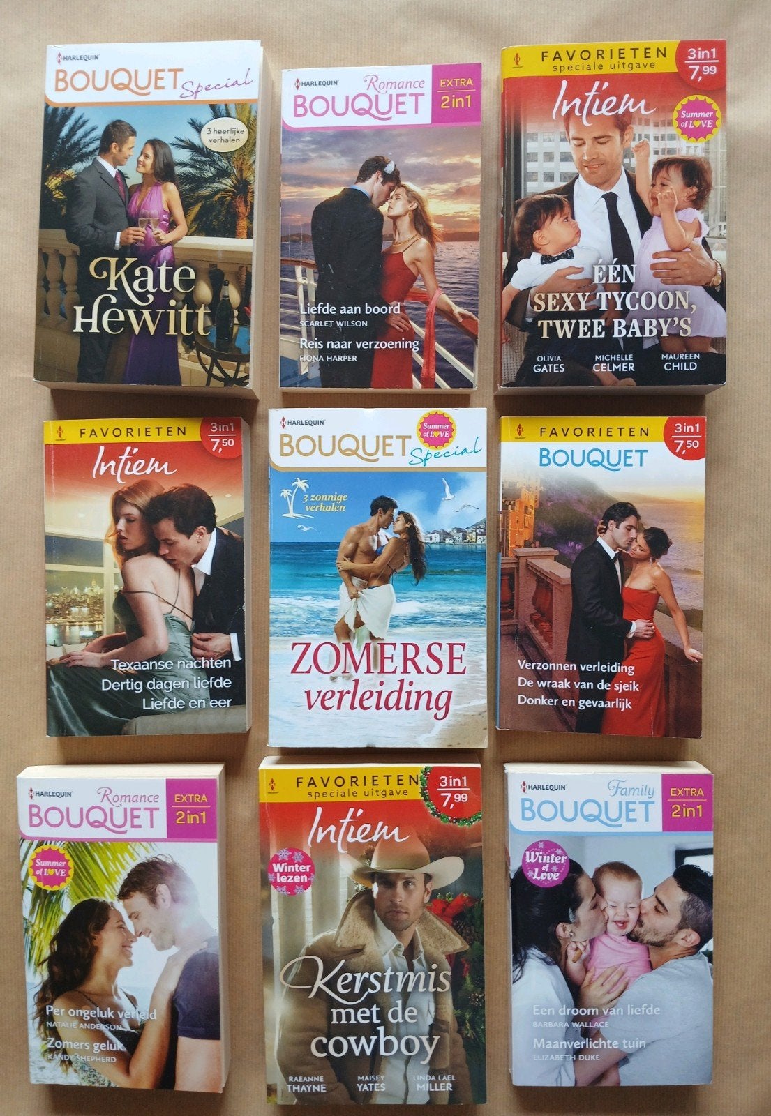 Harlequin Bouquet Romans - Diverse Titels, Boeken, Verzenden, Gelezen, Diverse auteurs, Nederland