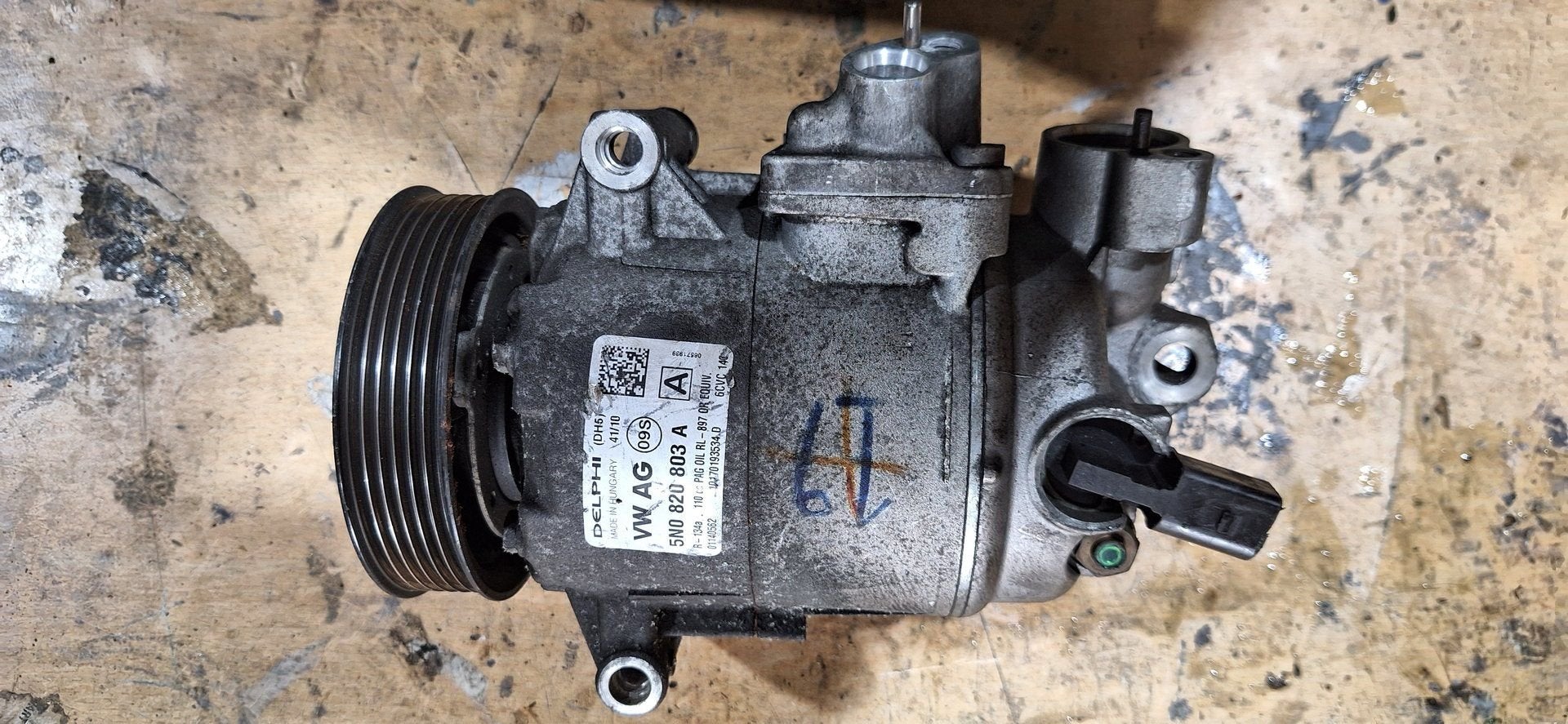 Originele Delphi VW / Audi / Seat / Skoda Aircopomp – 5N0820, Auto-onderdelen, Gebruikt, -, -, Ophalen of Verzenden