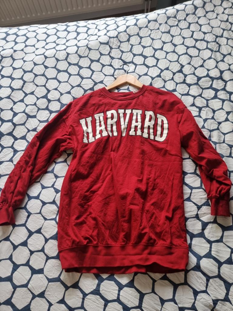 Rode Harvard sweater, H&M, Ophalen of Verzenden, Maat 34 (XS) of kleiner, Gedragen
