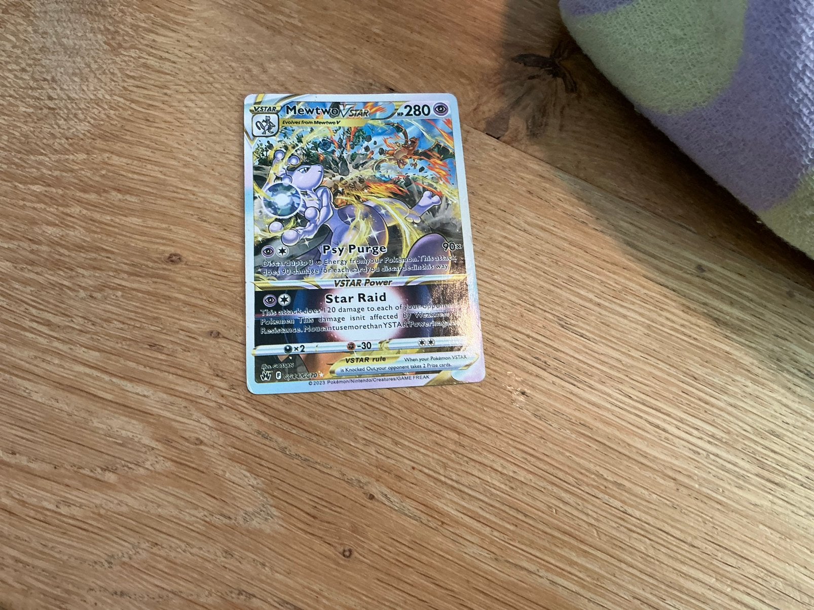 Mewtwo vstar, Ophalen, Zo goed als nieuw, Losse kaart