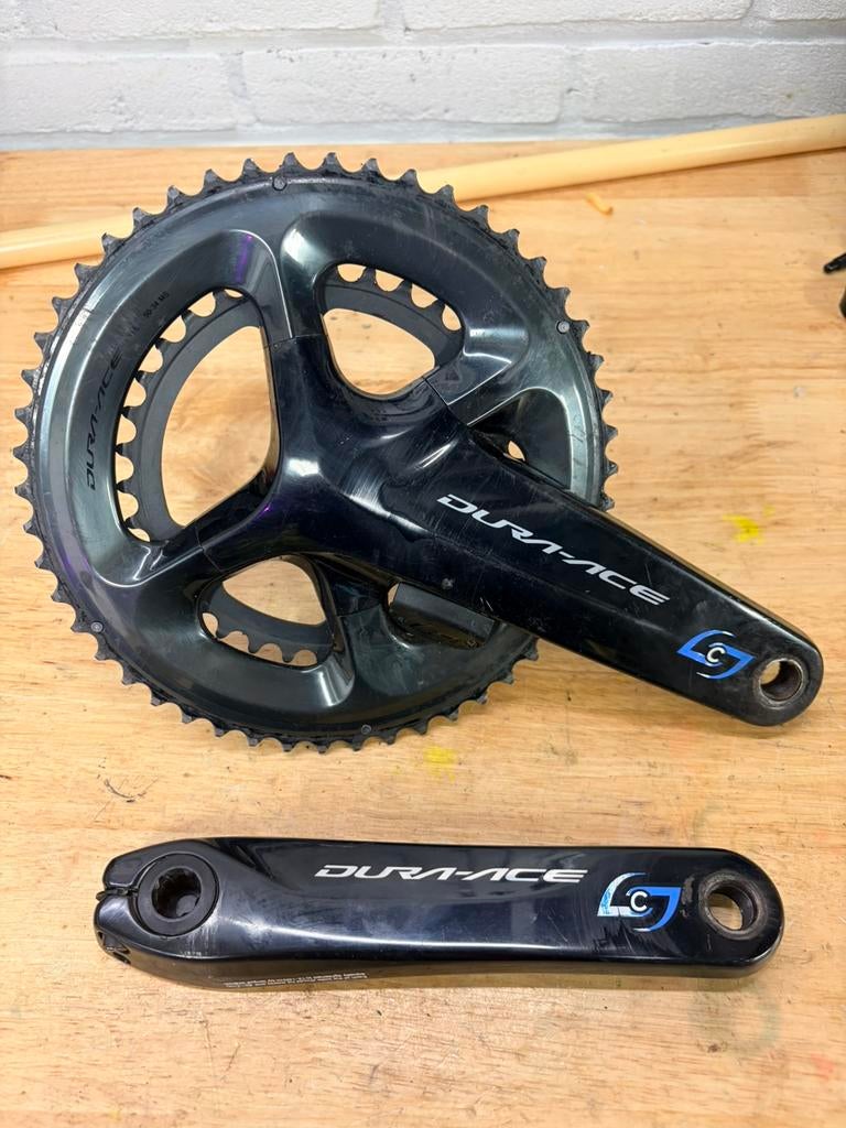 Shimano dura ace 9100 powermeter, Fietsen en Brommers, Fietsonderdelen, Ophalen of Verzenden, Zo goed als nieuw