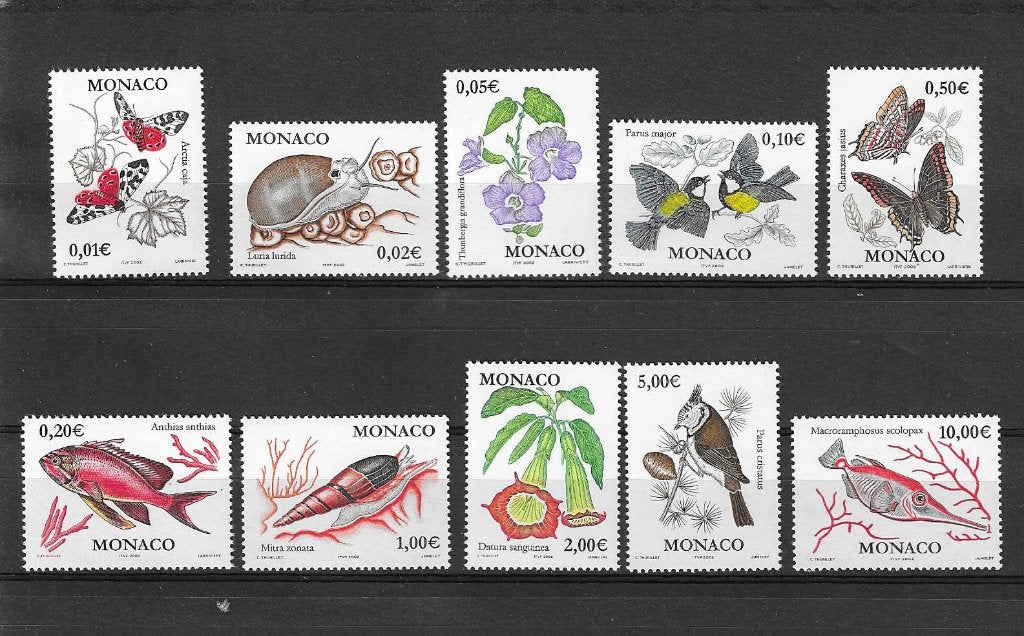 Monaco serie compleet postfris 2573/2582, Ophalen of Verzenden, Postfris