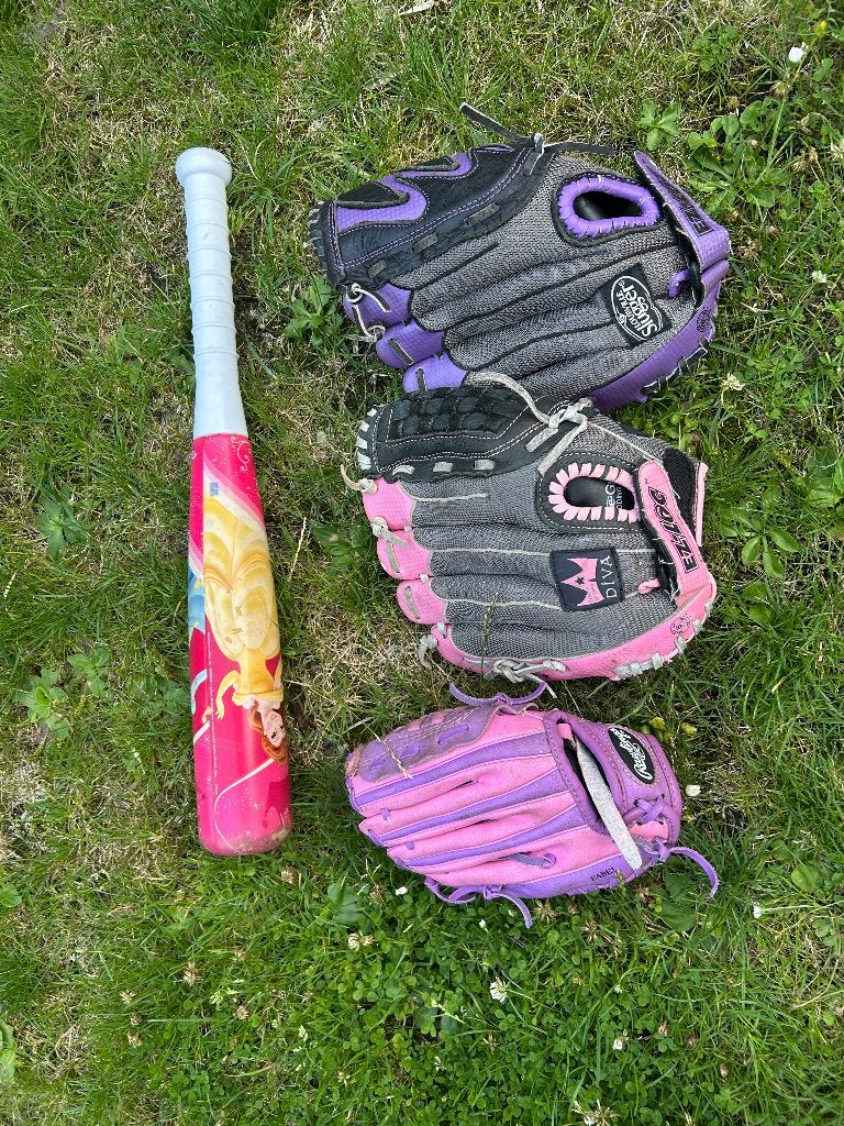 Honkbal handschoenen, Ophalen, Gebruikt, Softbal, Handschoen