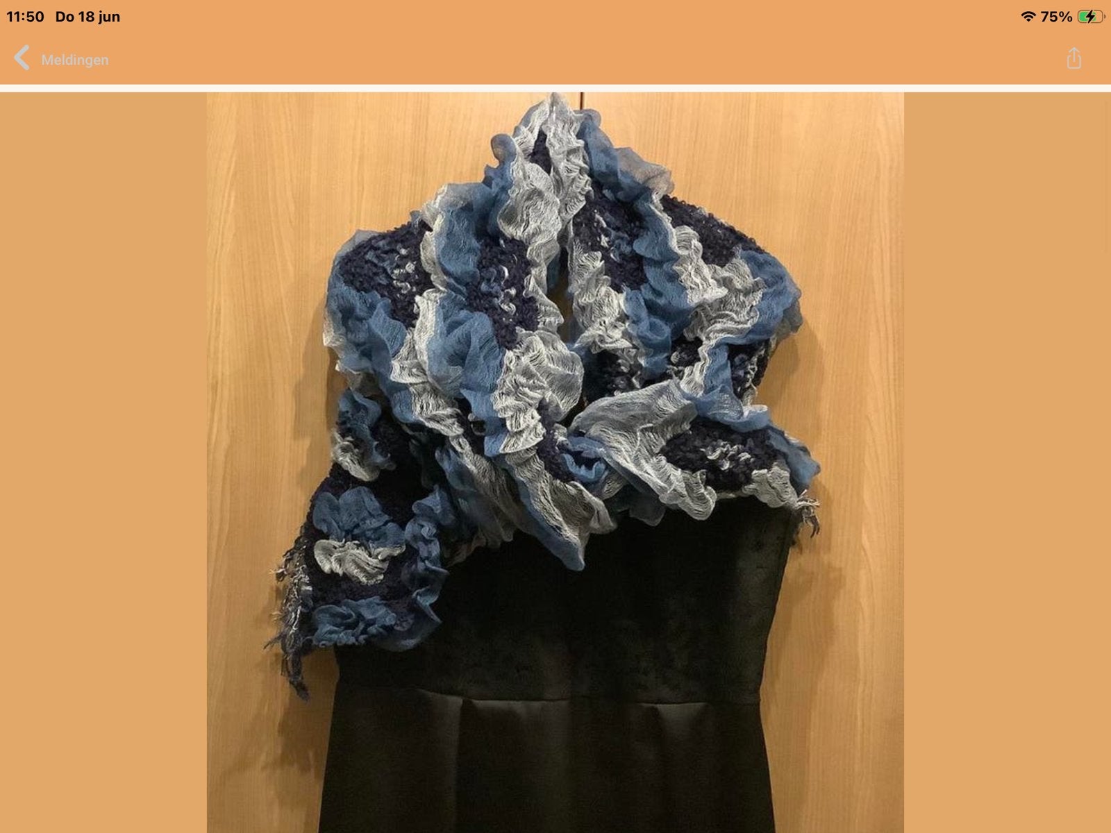 Fantasie Sjaal in 3 kleuren, Verzenden, Nieuw, Sjaal
