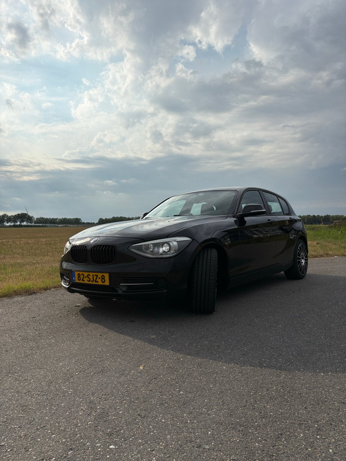 BMW 116i 5-deurs | 136 PK |209330 km | Veel recent onderhoud, Auto's, 1-Serie, 4 cilinders, Zwart, Origineel Nederlands