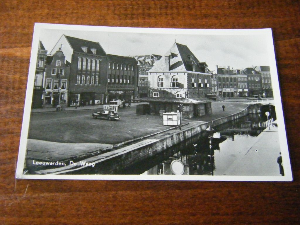 G43 - Leeuwarden - De Waag - 1953 - Mooi / Oud, Ophalen of Verzenden, 1940 tot 1960, Friesland
