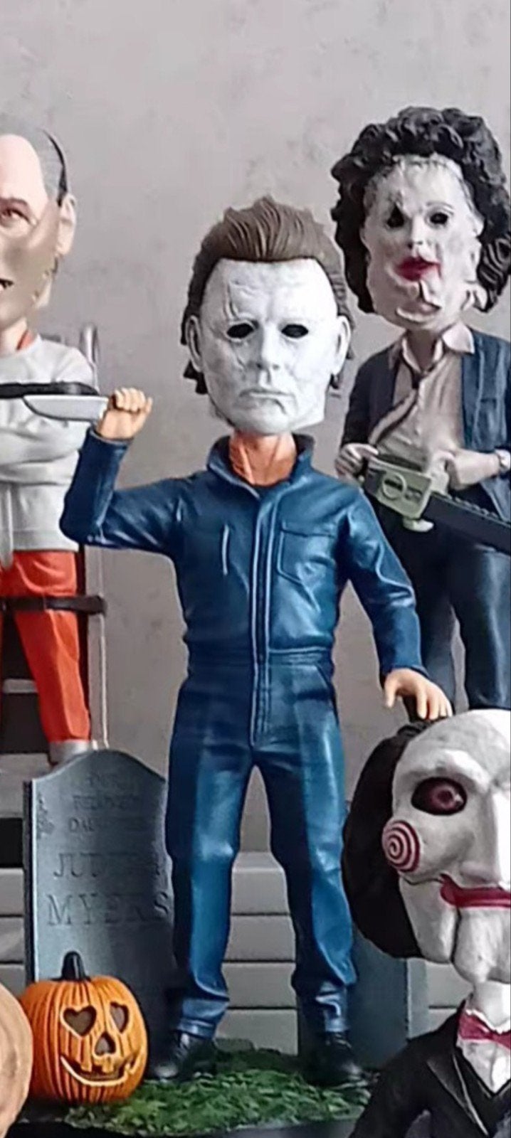 Horror Michael Myers Halloween Neca head knocker, bobblehead, Ophalen of Verzenden, Zo goed als nieuw